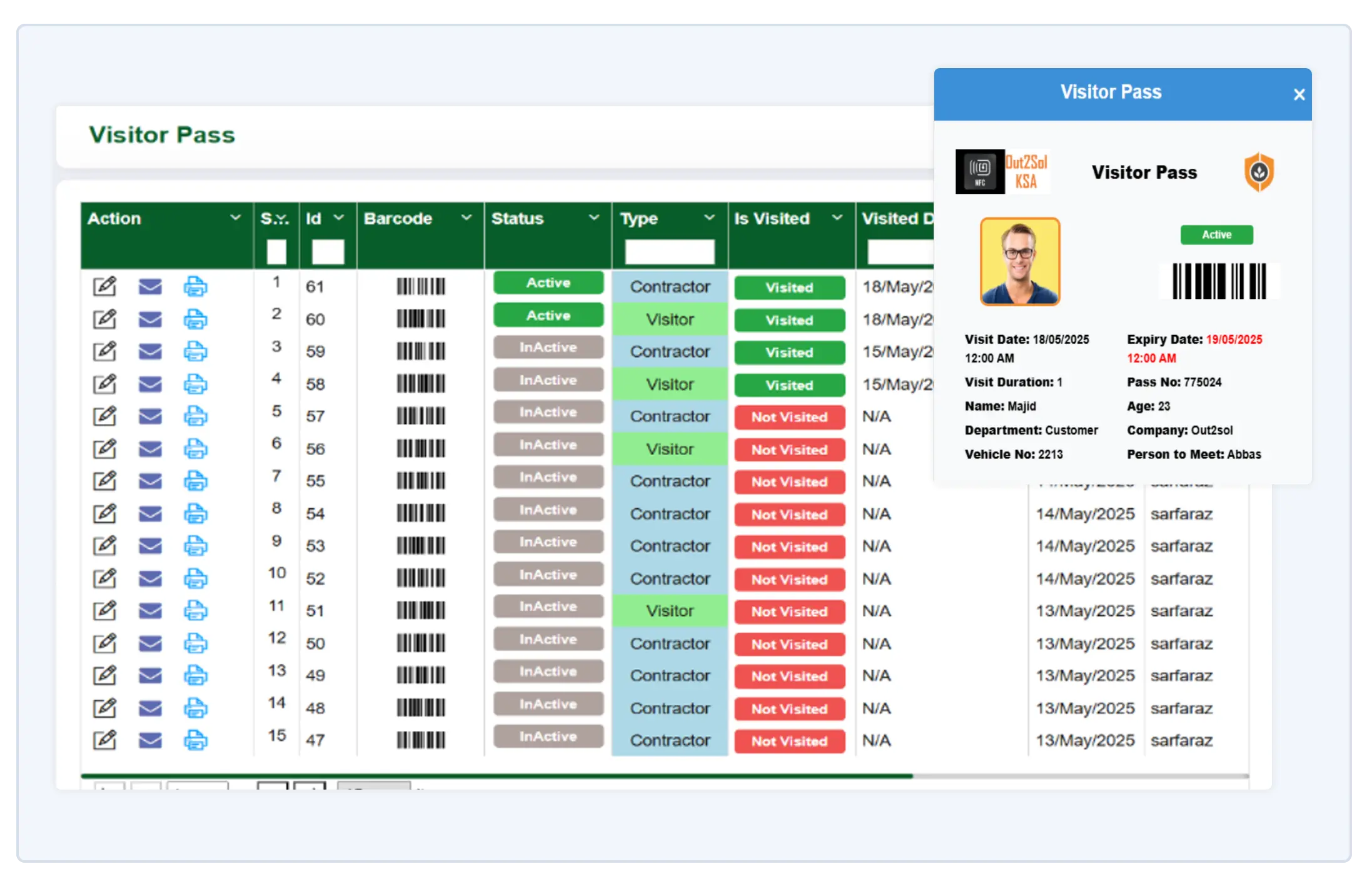 My Actions Illustration