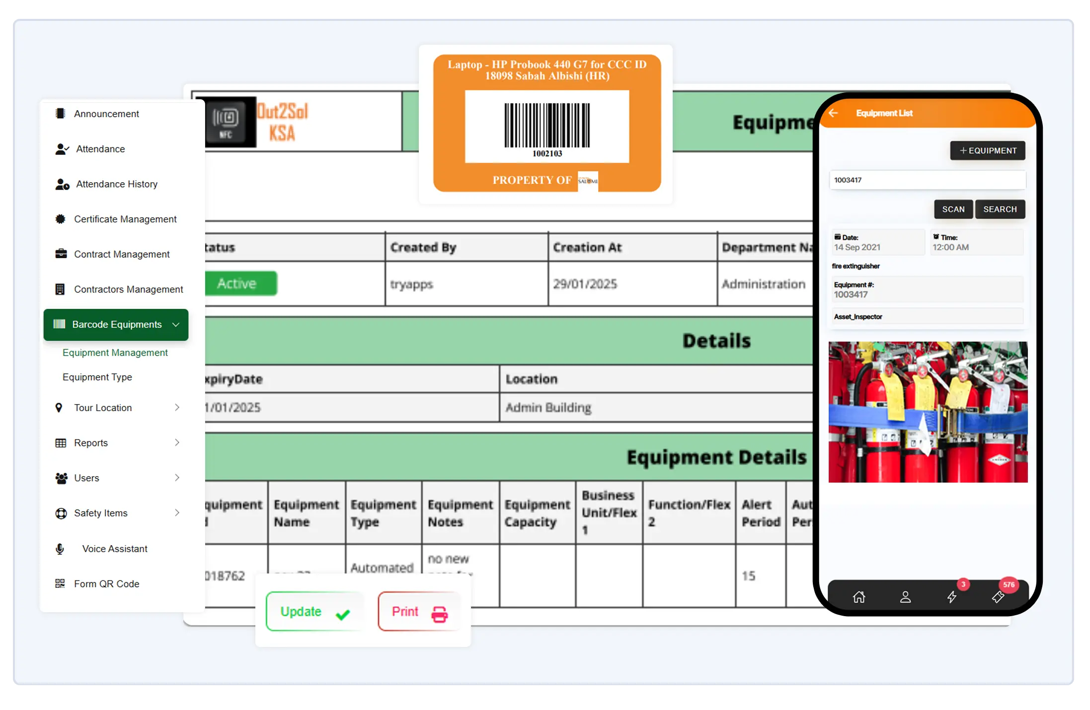 My Actions Illustration