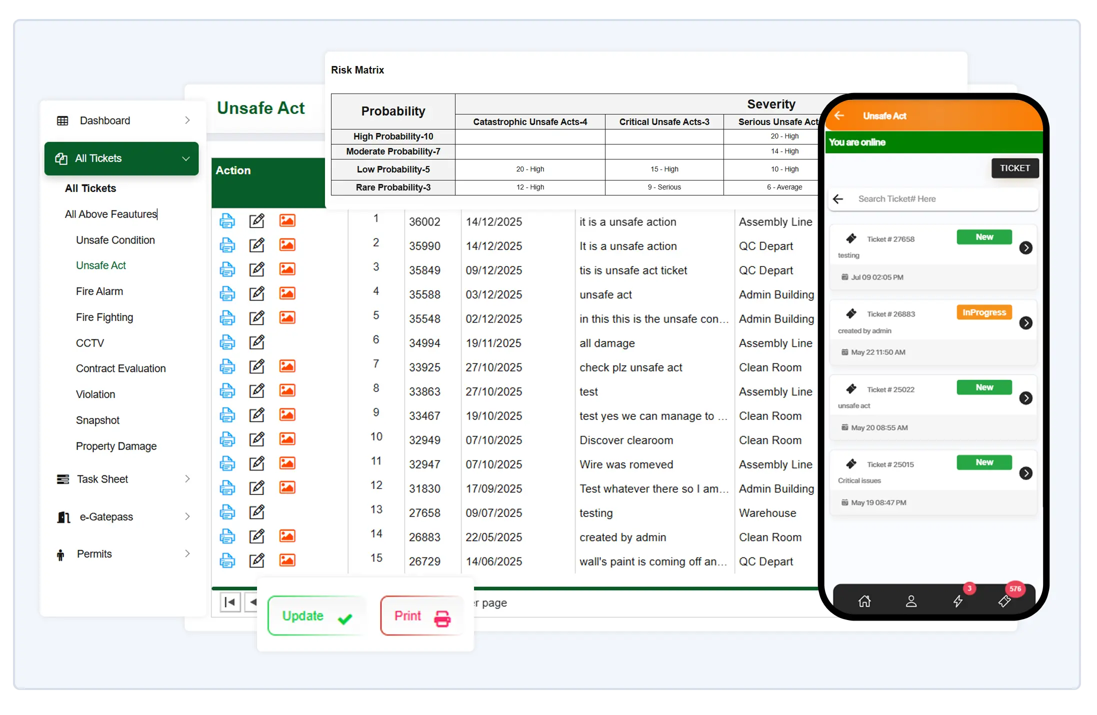 My Actions Illustration
