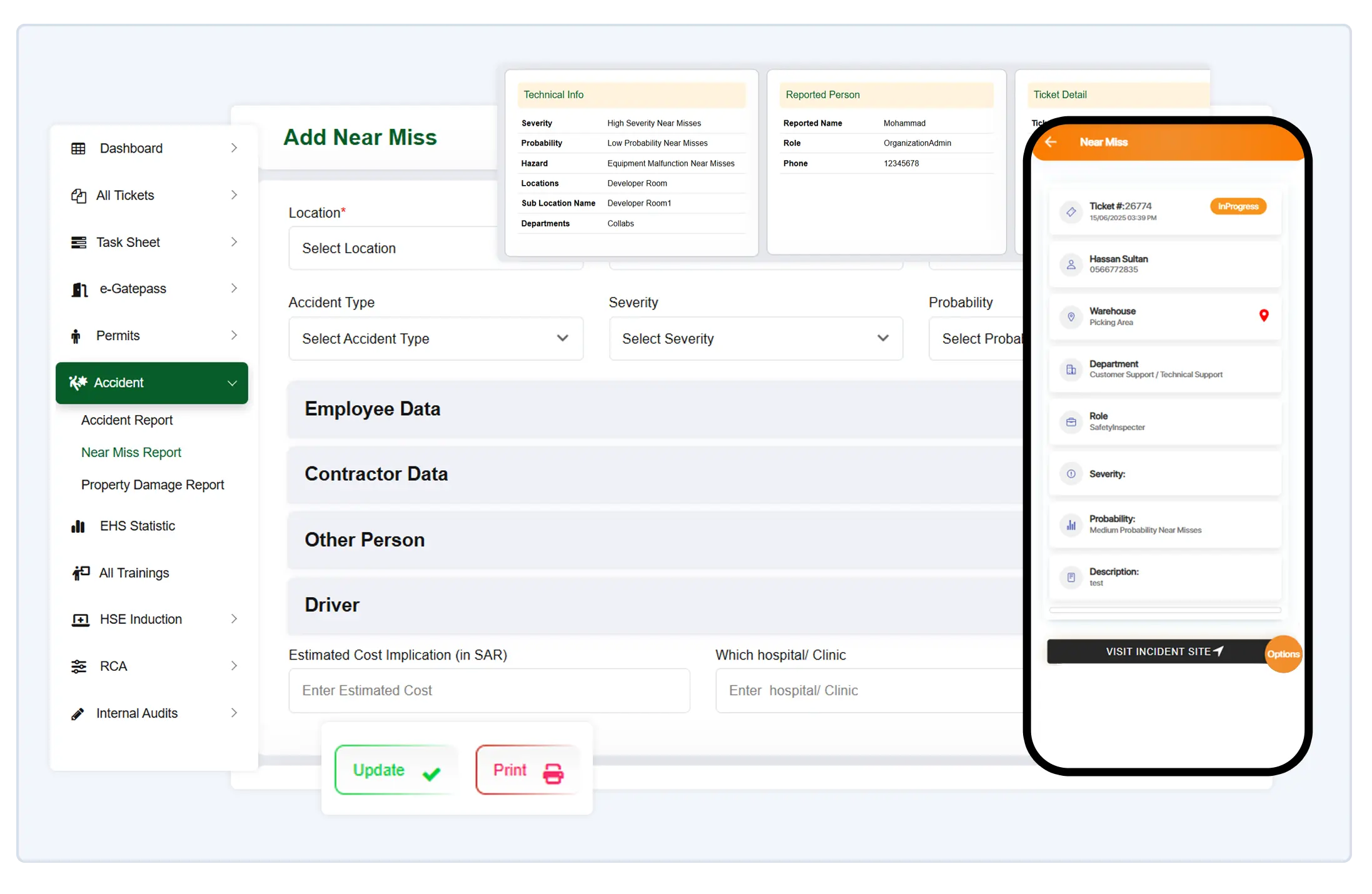 My Actions Illustration