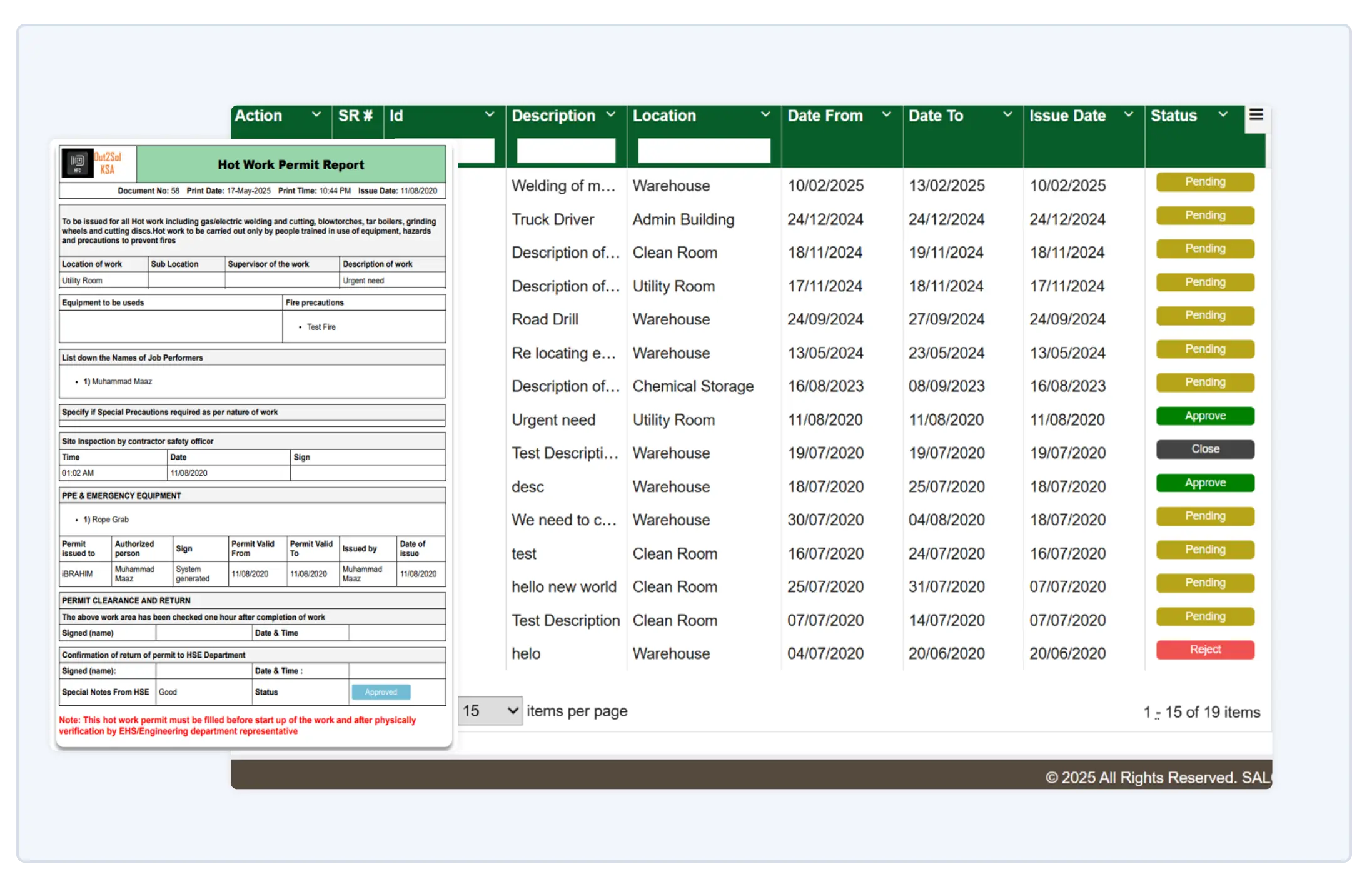 My Actions Illustration