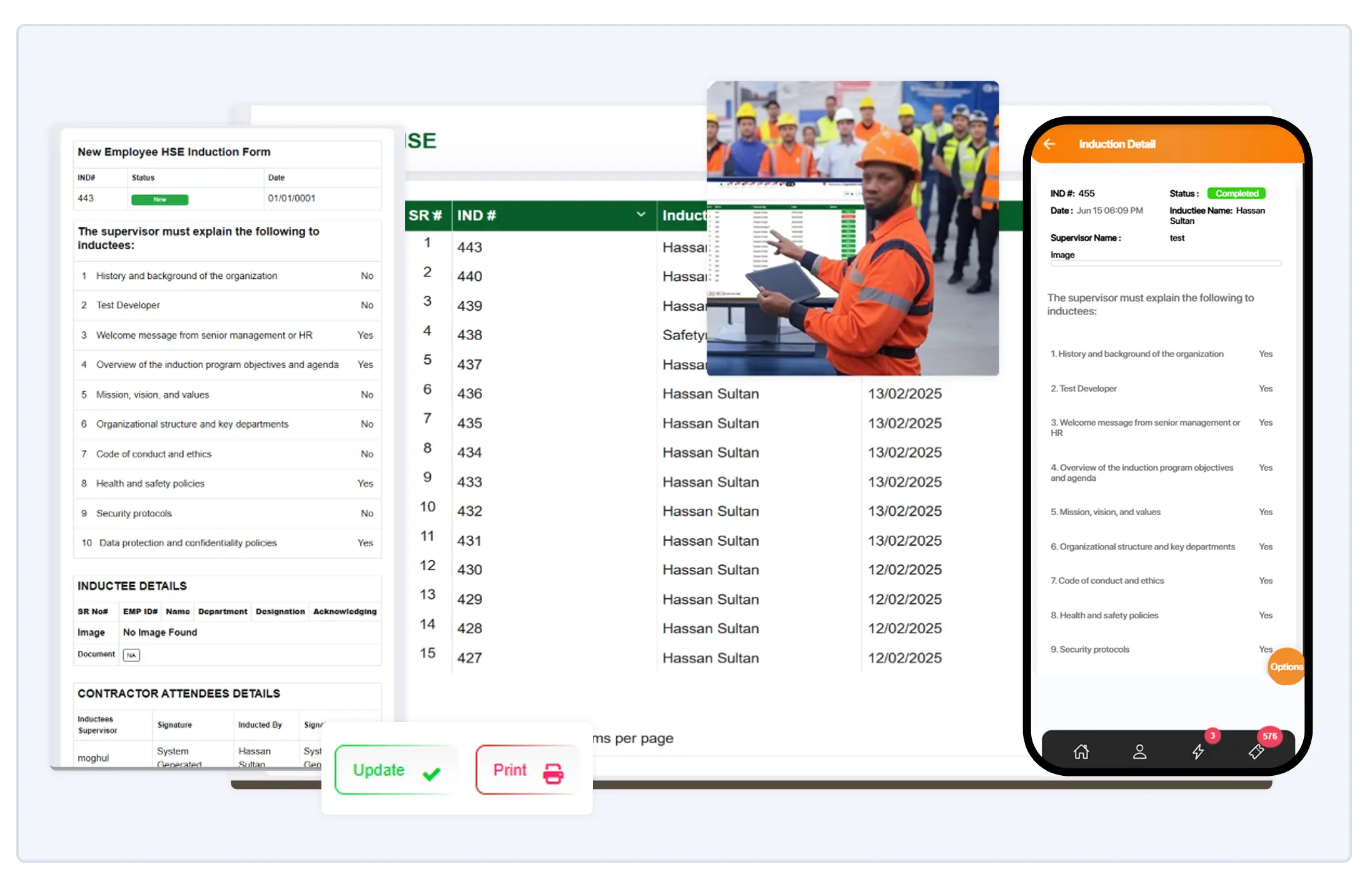 My Actions Illustration